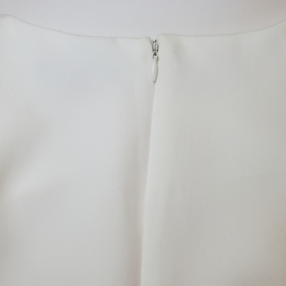 Lulus Dinah White One Shoulder Dress Sz M - Picture 14 of 17